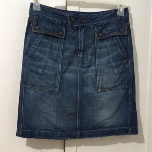 Vintage Benetton Made in Italy Denim Jean Skirt 40